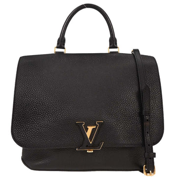Louis Vuitton 2015 Black Taurillon Volta 2way Shoulder Handbag M50255