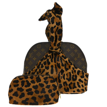 Louis Vuitton * Monogram Pony Hair Leopard Azzedine Alaia Alma M99032