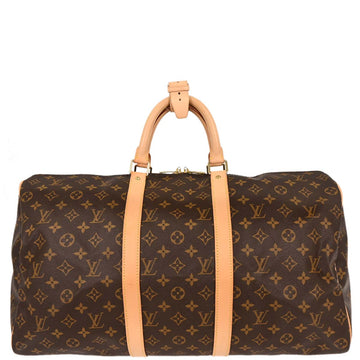 Louis Vuitton Monogram Keepall 50 Duffle Travel Handbag M41426