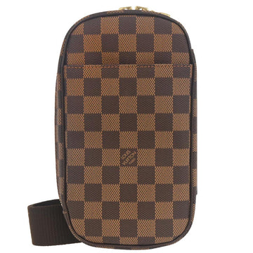 Louis Vuitton 2009 Damier Pochette Gange Body Bum Bag N48048
