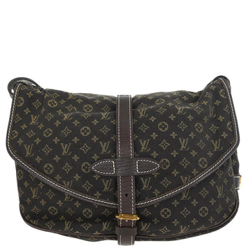 Louis Vuitton 2009 Monogram Mini Lin Saumur 30 Shoulder Bag M95227