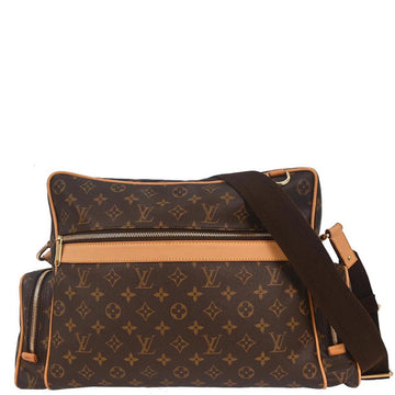 Louis Vuitton 2004 Monogram Sac Squash Messenger Bag M92967