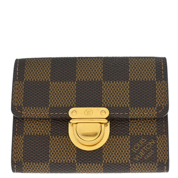 Louis Vuitton 2005 Damier Porte Monnaie Koala Coin Purse N60004