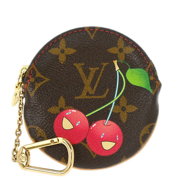 Louis Vuitton 2005 Cherry Porte Monnaie Rond Coin Case Wallet M95043