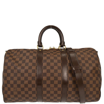 Louis Vuitton 2012 Damier Keepall Bandouliere 45 2way Shoulder Duffle Bag N41428