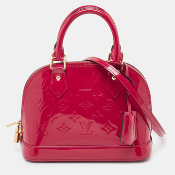 Louis Vuitton Indian Rose Monogram Vernis Alma Bb Bag