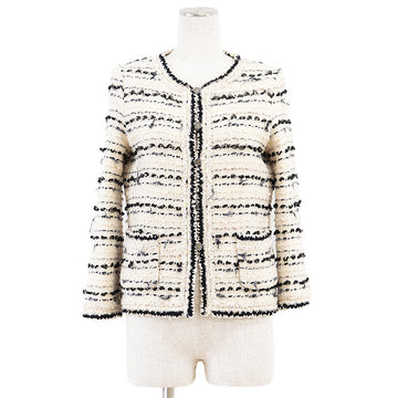 Chanel 05A P26658 Knit Tweed Wool Cashmere Jacket