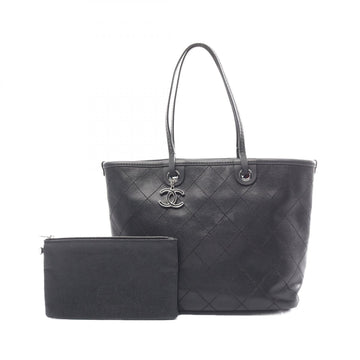 Top Quality Chanel Leather Skin On the Road Tote Bag A92211