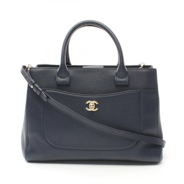 Chanel Neo Executive Grained Calfskin 2way Bag