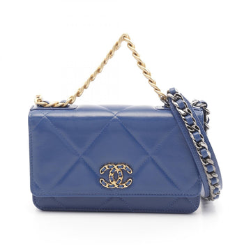 Top Quality Chanel 19 Matelasse Leather Shoulder Bag