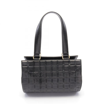 Top Quality Chanel Leather Chocobar Handbag Black