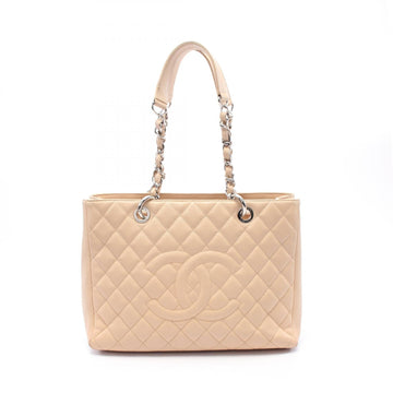 Chanel Matelasse Grained Calfskin Tote Bag