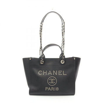 Chanel Deauville Grained Calfskin Tote New 1:1 Bags