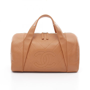 Chanel Chevron V Stitch Matelasse Calfskin Handbag
