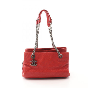 Chanel Matelasse Grained Calfskin Tote Bag