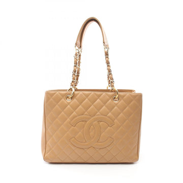 Chanel Matelasse Grained Calfskin Tote Bag