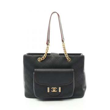 Chanel Matelasse Leather Tote Bag