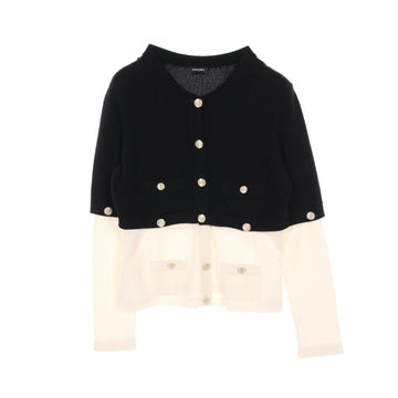 Chanel Coco Mark Button Cashmere Cardigan