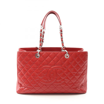 Chanel Matelasse Grand Shopping Tote Bag Caviar Skin Tote Bag
