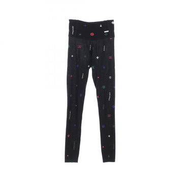 Chanel Coco Mark Camellia Cashmere Silk Leggings