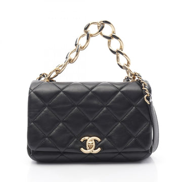 Chanel Mini Matelasse Leather Shoulder Bag