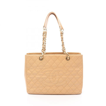 Chanel Matelasse Grand Shopping Tote Calf Tote Bag