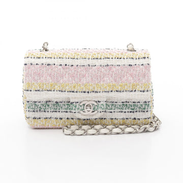 Chanel Matelasse Single Flap Fabric Shoulder Bag