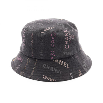 Chanel Crusher Denim Cotton Bucket Hat