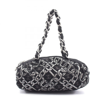 Chanel Coco Mark Fabric Handbag