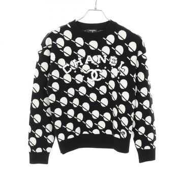 Chanel Coco Mark Flower Logo Cashmere Knitwear