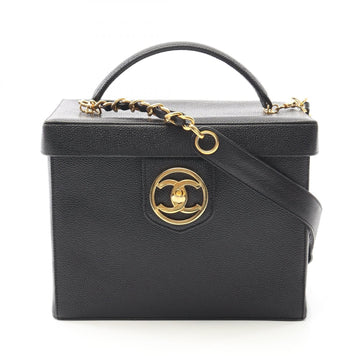 Chanel Coco Mark Calf 2way Handbag