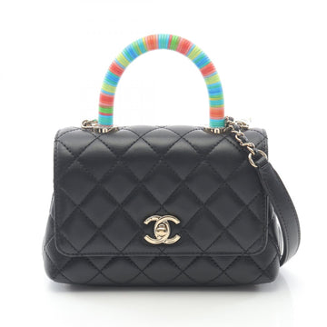 Chanel Coco Handle Lambskin 2way Bag