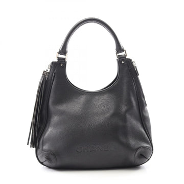 Chanel Logo Calf Tote Bag