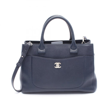 Chanel Coco Mark Calfskin Tote Bag