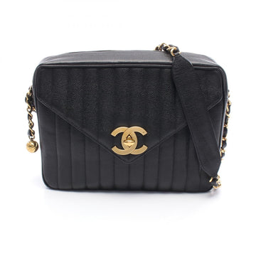 Chanel Mademoiselle Grained Calfskin Shoulder Bag