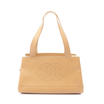 Chanel Coco Mark Grained Calfskin Handbag