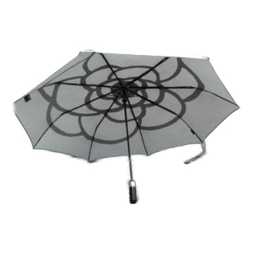 Top Quality Chanel Nylon Folding Umbrella Gray