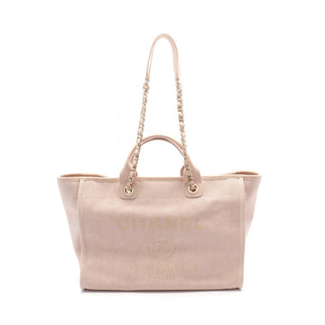 Top Quality Chanel Deauville Leather/canvas Leather Tote Bag A66941
