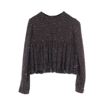 Chanel Gripoix Button Nylon/Polyester Blouse