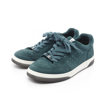Chanel Coco Mark Suede Sneakers