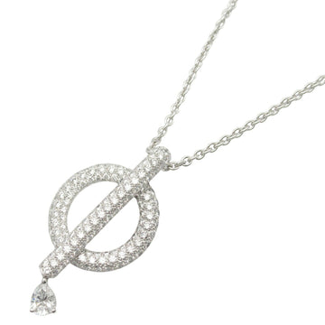 Chanel Omega Diamond Au750 Necklace