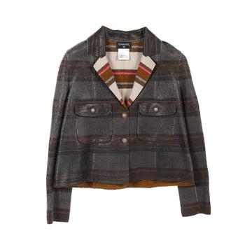 Chanel Coating Aging Knit Cashmere Outerwear