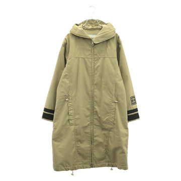 Chanel Sleeve Logo Long Coat Polyester Coat