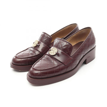 Chanel Coco Mark Leather Loafers