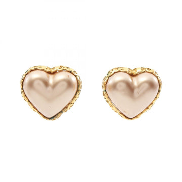 Chanel Heart Coco Mark Earrings