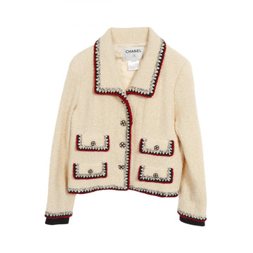 Chanel P28981V18322 Wool Silk Mohair Outerwear
