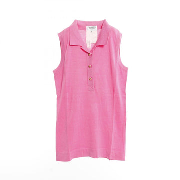 Chanel Coco Mark Button Cotton Knitwear