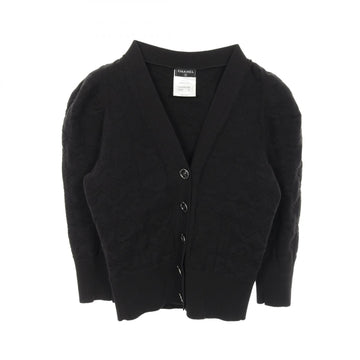 Chanel Coco Mark Button Cotton Cardigan