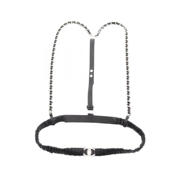 Chanel Coco Mark Leather Belt