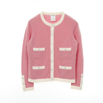 Chanel Coco Mark Button Cashmere Cardigan